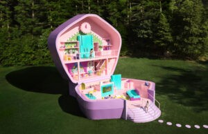 La casa de «Polly Pocket» de los años 90 ahora existe en tamaño real