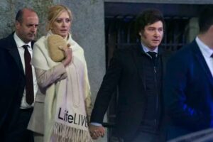 La exvedette argentina Yuyito confirmó su romance con el presidente Javier Milei
