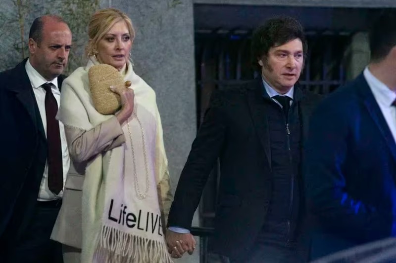 La exvedette argentina Yuyito confirmó su romance con el presidente Javier Milei