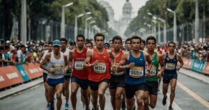 La maratón olímpica y la arriesgada moda de correr descalzo