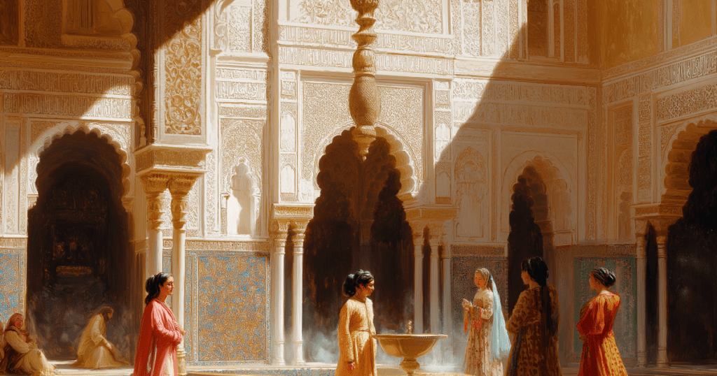 Las mujeres en la corte de al-Ándalus y su influencia en la política