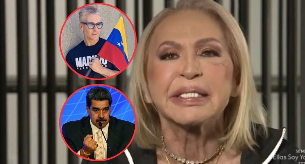 Laura Bozzo estalló contra actor Fernando Carrillo por defender a Nicolás Maduro