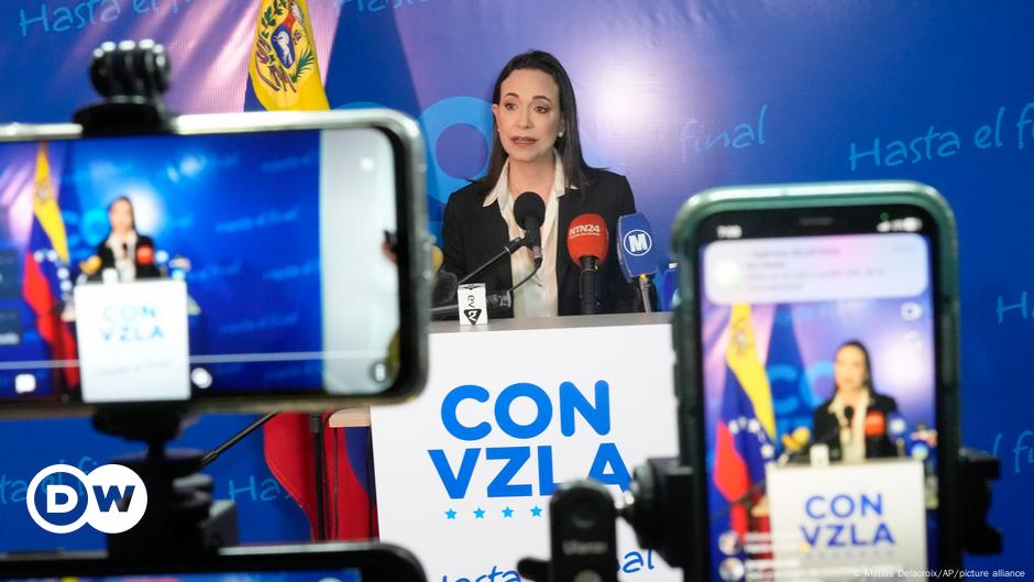Machado rechaza idea de repetir las elecciones – DW – 15/08/2024