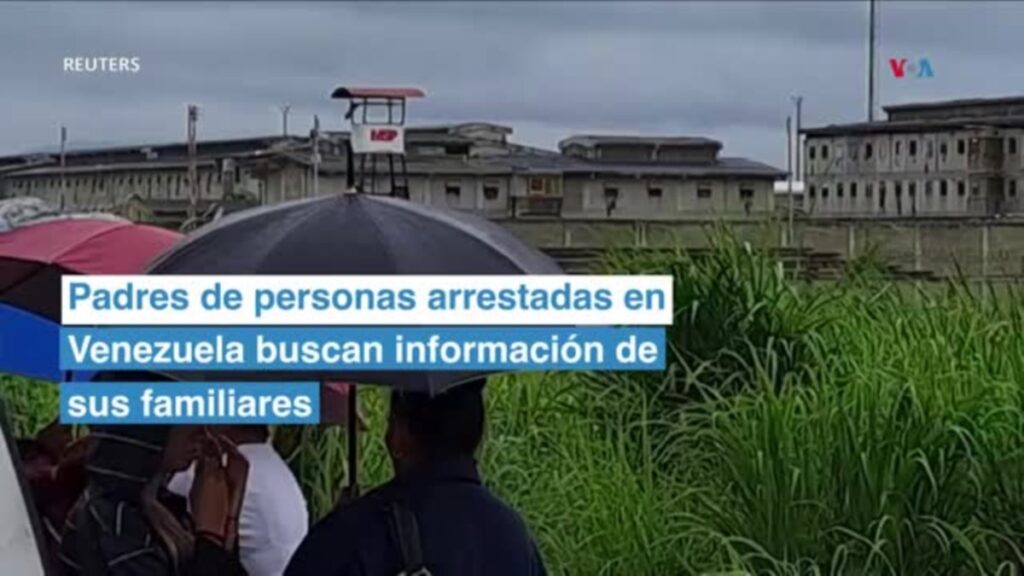 madre de joven detenido en protestas en Venezuela