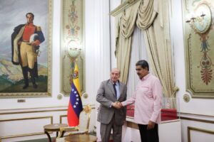 Maduro sostuvo una reunión con excanciller de Colombia
