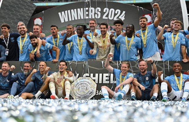 Manchester City se vengó tras vencer al United en la Community Shield