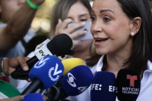 María Corina Machado espera que Elvis Amoroso publique las actas de las presidenciales (+Video)