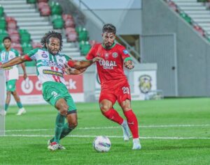 Marítimo se fajó pero no pudo en Portugal