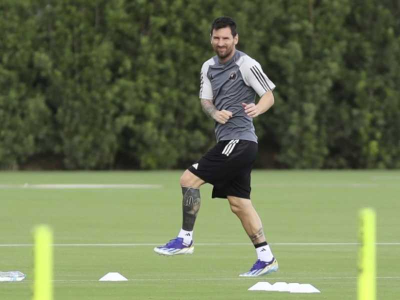 Messi regresó a los entrenamientos con Inter Miami tras su lesión en el tobillo: cuándo podría volver a jugar - AlbertoNews