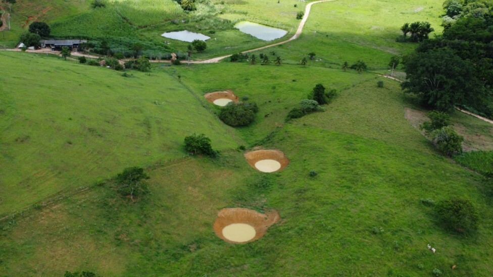 Micropresas, una solución para la escasez de agua rural en Brasil