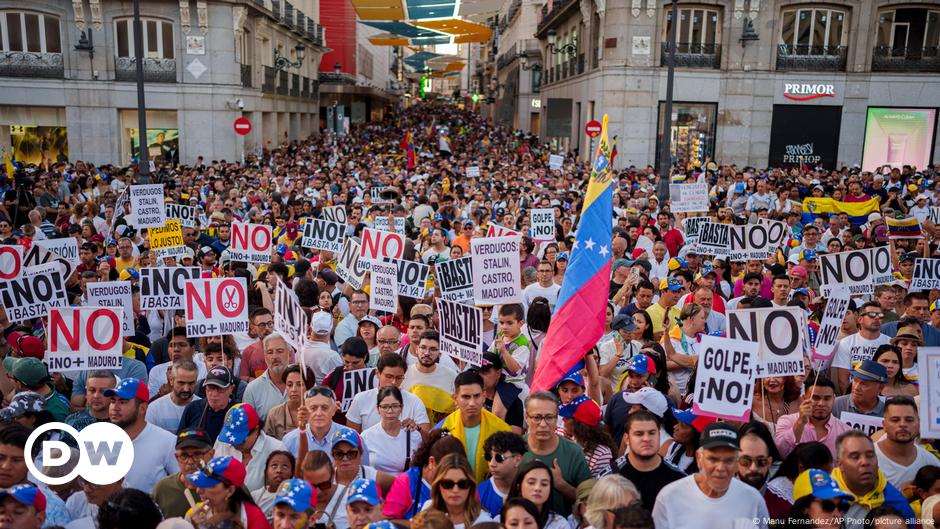 Miles piden "libertad" para Venezuela en ciudades del mundo – DW – 18/08/2024