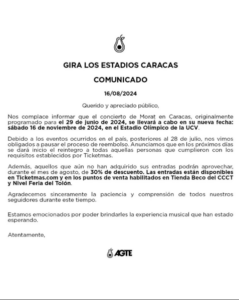 Morat confirmó reprogramación de concierto en Caracas para el 16 de noviembre | Diario El Luchador