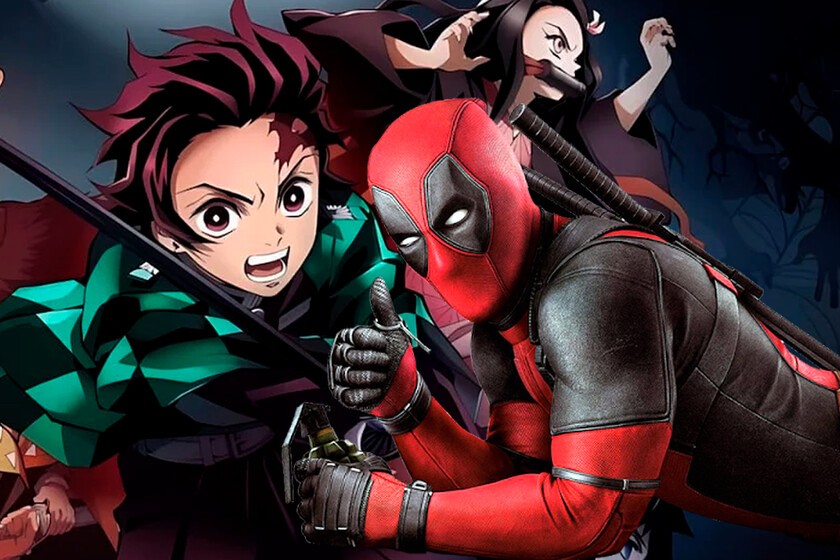 Ni el pobre Tanjiro Kamado de Kimetsu No Yaiba se libró del sinvergüenza de Deadpool y sus interminables referencias