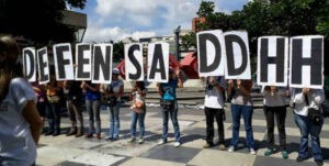 ONG documentó en julio 56 ataques a defensores de DDHH en Venezuela