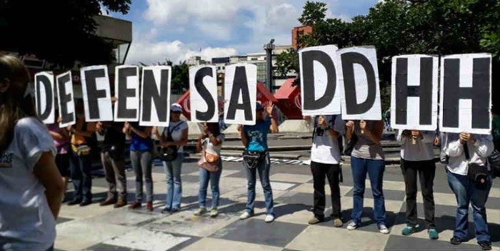 ONG documentó en julio 56 ataques a defensores de DDHH en Venezuela