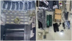 PNB incauta 156 piezas de armas de guerra y 6.000 municiones