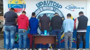 Polisur captura siete integrantes de la banda delictiva 'Los Lobos'