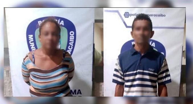 Presa pareja por maltrato y abuso contra su hija de dos años