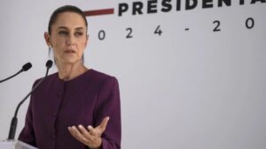 Presidenta electa de México a Machado sobre petición electoral: "No me corresponde a mí"