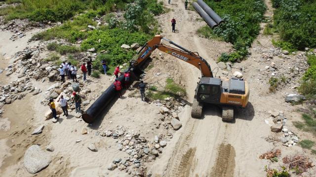 Reportan 90% de avance en rehabilitación de aducción Maya-Picure