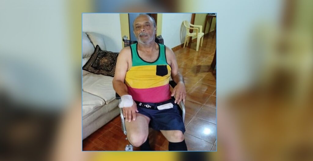 Reportero gráfico sufrió un ACV y necesita ayuda