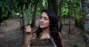 Rosa Vásquez presenta a la Amazonía en National Geographic: investiga a las abejas sin aguijón, una especie que podría ayudar a la selva peruana