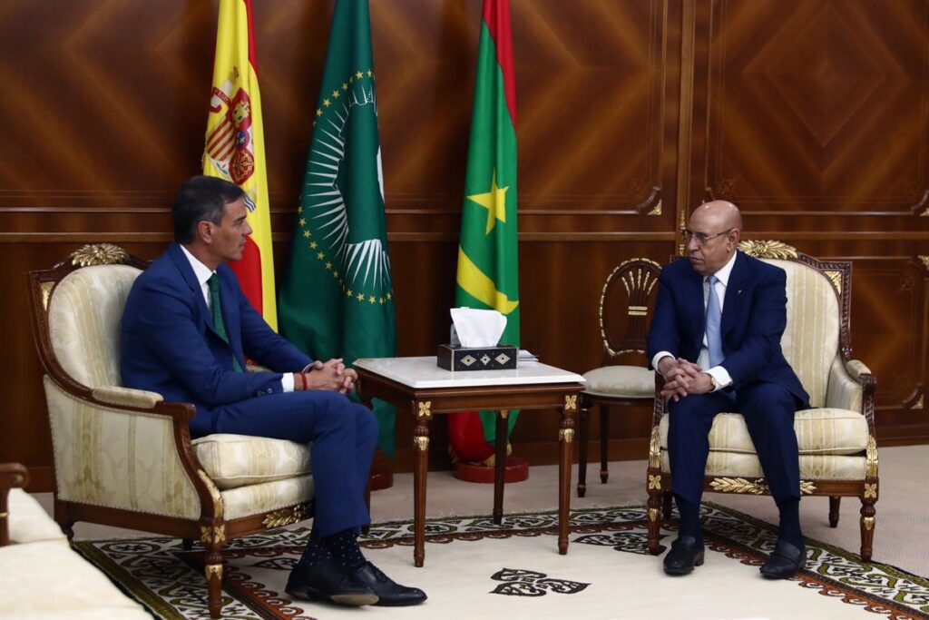 Sánchez reivindica desde Mauritania que "la inmigración no es un problema sino una necesidad" y aporta beneficios