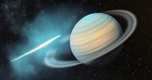 Saturno acaba de expulsar un cometa del sistema solar