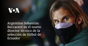 Argentino Sebastián Beccacece es el nuevo director técnico de la selección de fútbol de Ecuador