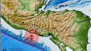 Sismo de magnitud 4.8 sacude a El Salvador