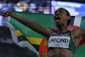 Thea Lafond ocupa el trono olímpico de Yulimar Rojas - AlbertoNews