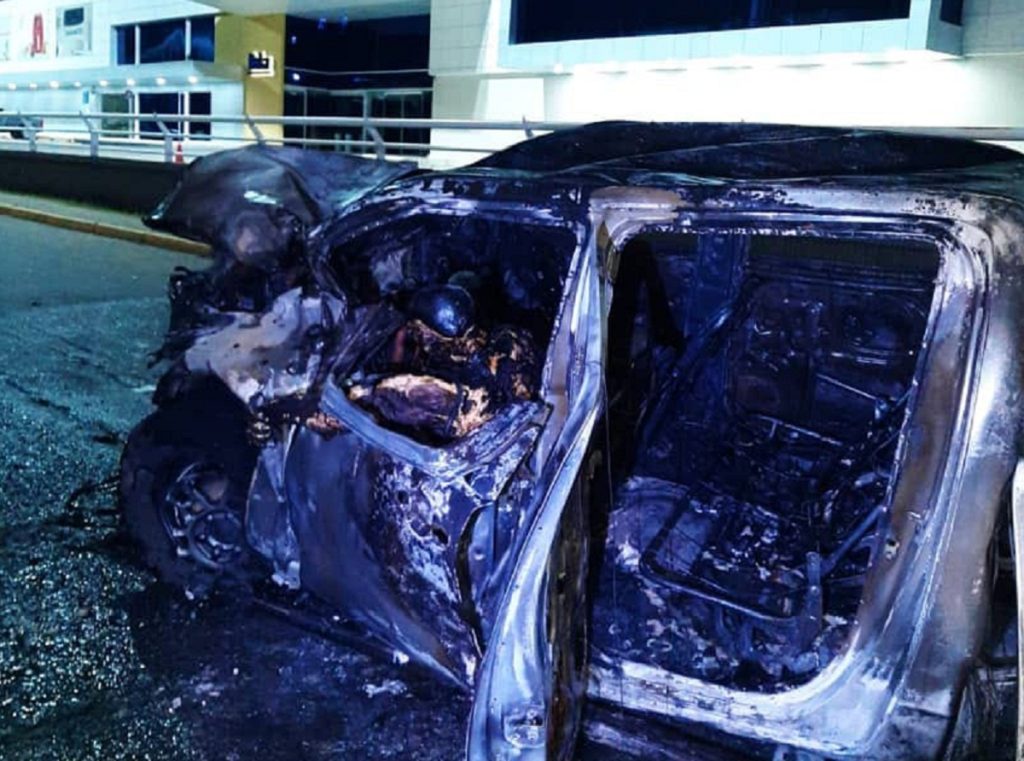 Un muerto en choque