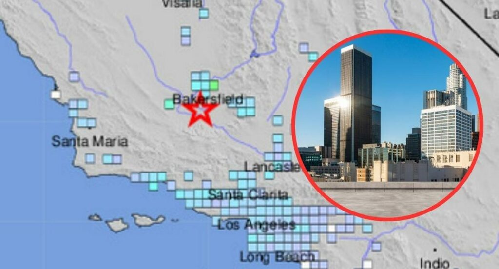 Un sismo de magnitud 5.2 sacudió a Los Ángeles, California, en Estados Unidos