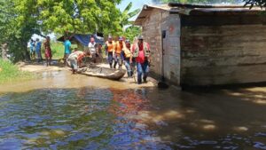 Unas 55 familias afectadas por crecida del Orinoco en Monagas