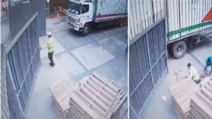 Vigilante pierde un brazo al intentar cerrar un portón: 'Nadie me auxilió'
