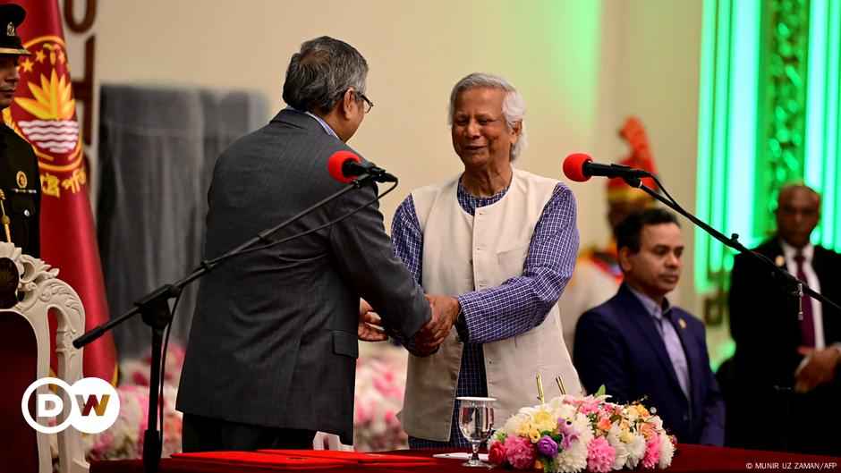 Yunus incluye a líderes estudiantiles en gabinete – DW – 09/08/2024