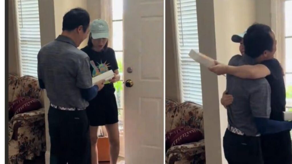 con lo recaudado sorprendió a su esposa