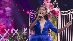 la venezolana que soñaba con cantar en La Voz Kids Portugal y resultó ganadora