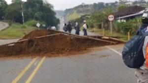 nuevo bloqueo en la vía Panamericana en Cauca; estas serían las razones