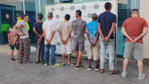 operativos contra venta de drogas, licor adulterado y tráfico ilegal de animales de mar vivos al festival del Pacífico