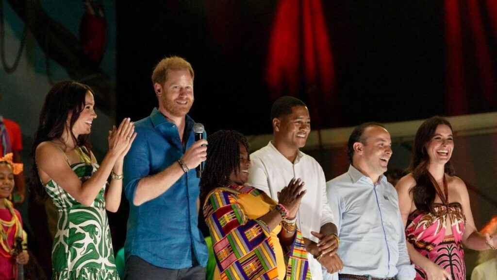 tuvo la ayuda de su esposa, Meghan Markle