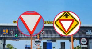 ¿Qué significa la señal del triángulo? Diferencia con otra, importante