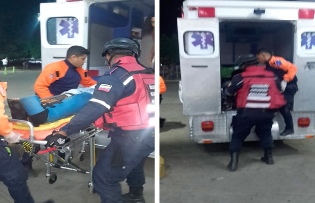 Accidentes en moto dejan cuatro lesionados en Falcón en menos de cuatro horas
