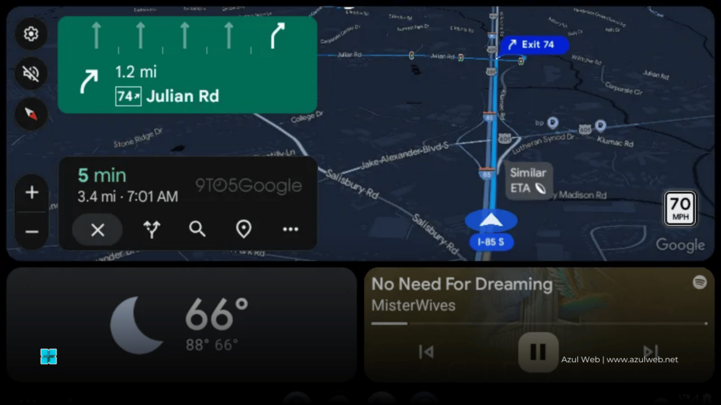 Adiós A Los Errores De Carriles En Google Maps: Android Auto Se Actualiza Para Una Mejor Experiencia