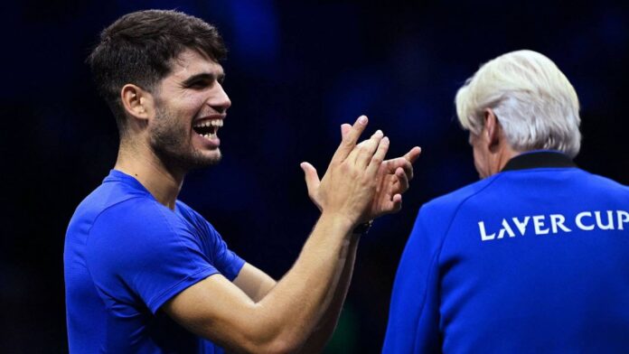 Alcaraz culmina la remontada de Europa en la jornada final de la Copa Laver