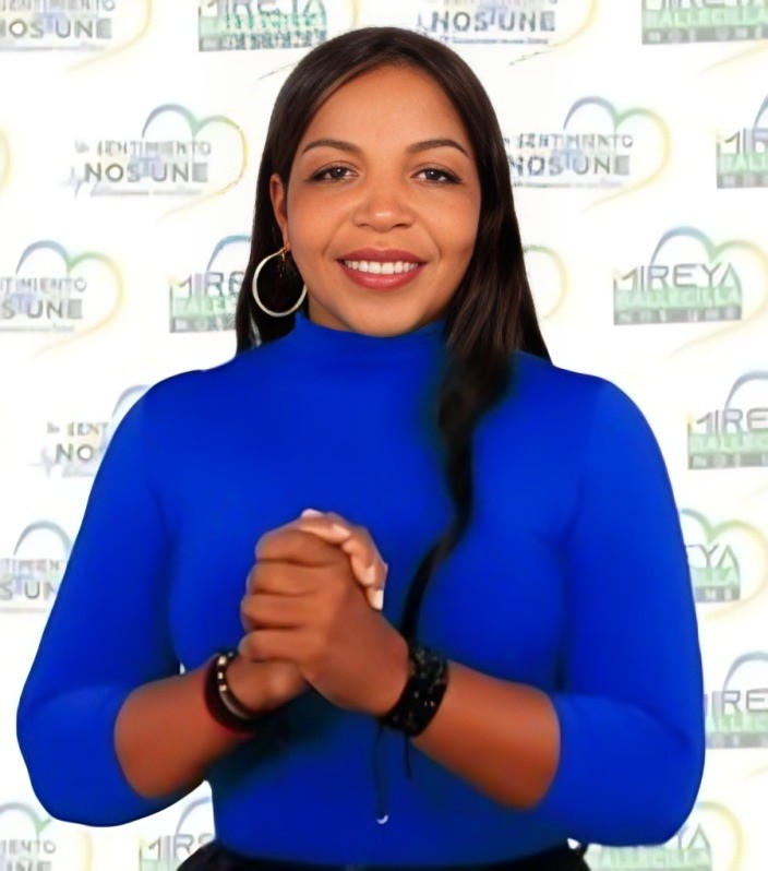 Mireya Ballecilla, alcaldesa.