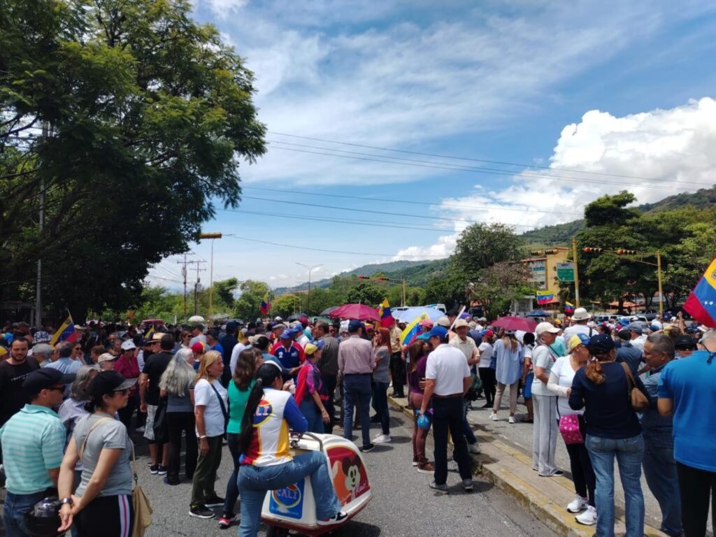 Así transcurrió en Venezuela la "Gran Protesta Mundial"