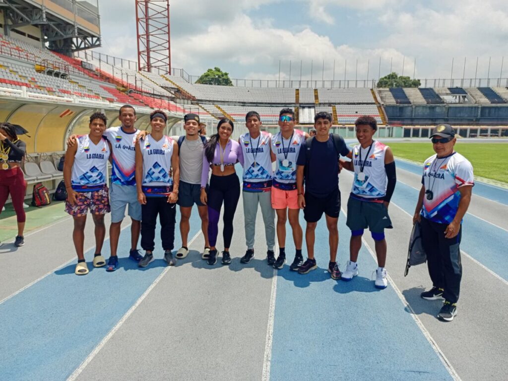 Atletismo guaireño conquistó cinco medallas en nacional sub23