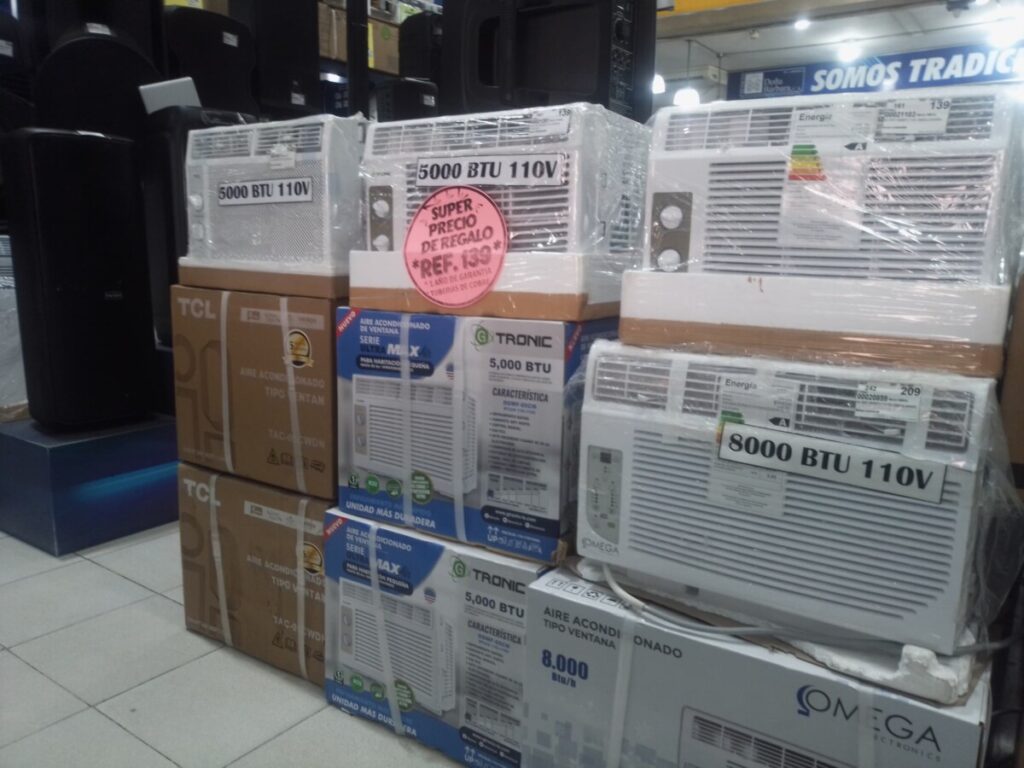 Aumentan las ventas de aires y hay ofertas desde $139