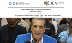 CIDH otorga medidas cautelares a Biagio Pilieri político nacional de Convergencia
